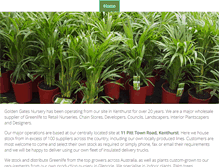 Tablet Screenshot of goldengates.com.au